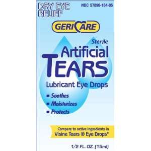  1 Bottle of Artificial lubricating Tears Dry redness Eye 