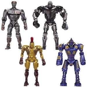  Real Steel Movie Deluxe Figures Wave 1 Set Toys & Games