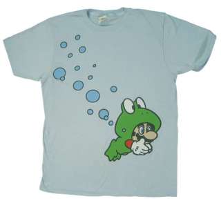 Mario Frog Suit   Mario   Nintendo Sheer T shirt  