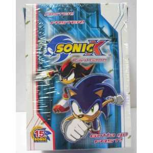  Sonic X Card game display box with 8 booster boxes Toys & Games