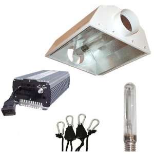  600w Dimmable 6 Air Cooled HPS Grow Light Package 