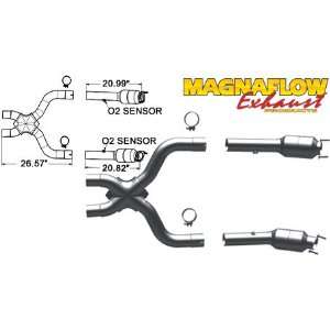 MagnaFlow Direct Fit Catalytic Converters   2011 Ford Mustang 5.0L V8 