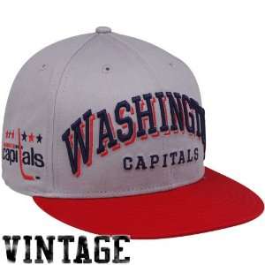  New Era Washington Capitals Gray Red Mark 9FIFTY Snapback 