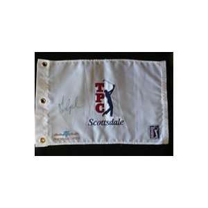  Fred Couples Autographed Flag