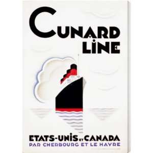  Cunard Line Paris AZV00136 metal artwork
