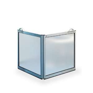  AKW Portable Shower Screen, 2 Panels, 25 1/2 x 25 1/2 