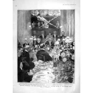   1905 PARIS COUNCILLORS LUNCH LORD MAYOR MANSION HOUSE