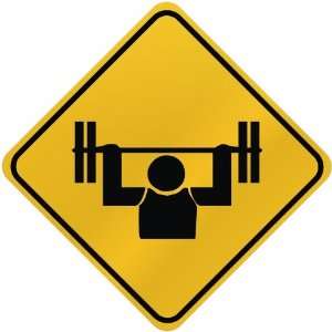  ONLY  WEIGHTLIFTING  CROSSING SIGN SPORTS