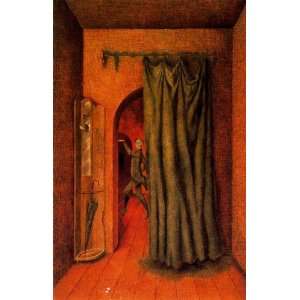 Hand Made Oil Reproduction   Remedios Varo   32 x 50 inches   strange 
