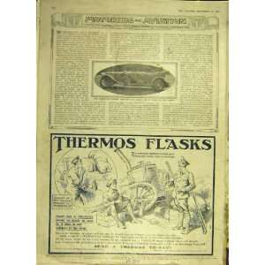 Motor Car Daimler Prince Wales Advert Thermos 1914