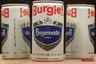 BURGIE BURGERMEISTER BEER A/A CAN  PABST LA CALI / 832  