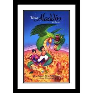 Aladdin 20x26 Framed and Double Matted Movie Poster   Style E   1992