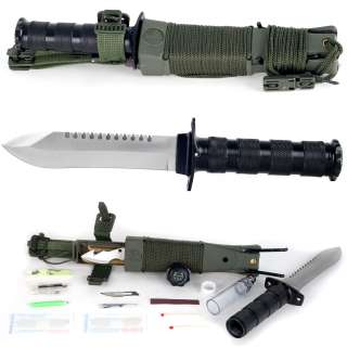   Eagle Survival Knife with Sheath by Whetstone 886511020146  