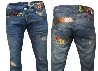 Neu 2011 Desigual Jeans SOFT Hose Gr 36 44  