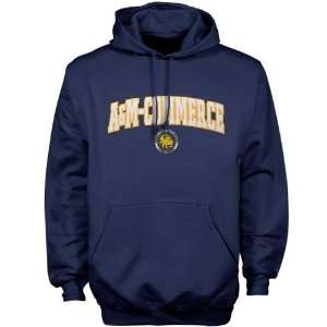  Texas A & M Commerce Lions Navy Blue Player Pro Arch Hoody 