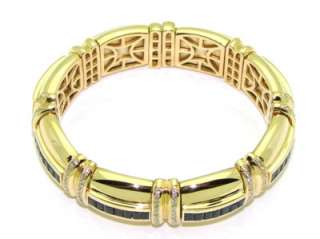 Bvlgari Bulgari 18kt Gold 8ct Sapphire Diamond Bracelet  