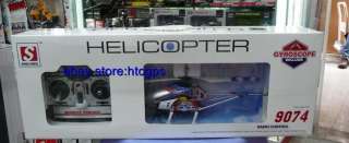   METAL RC HELICOPTER 3.5 CH REMOTE CONTROL 9074 DOUBLE HORSE  