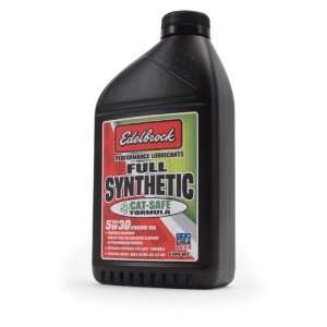  by Edelbrock 1071 SAE 5W30 High Performance Synthetic Engine Oil 