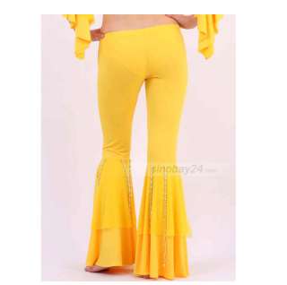 C91116 Brand New Womens Beautiful Sexy Cotton Belly Dance Pants 