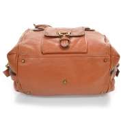 CHLOE Leather Front Pocket PADDINGTON Bag Purse Orange  