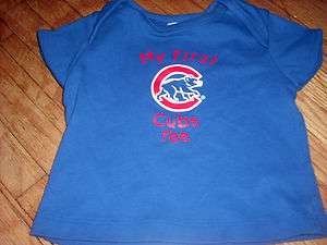 Chicago Cubs Baby Kids First T Shirt 18 Mos Nice Infant  