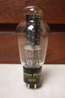 Western Electric 300B Reissue 9952 Tube   less than 500 hours  