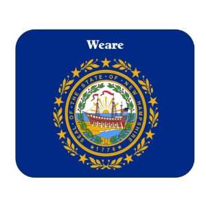  US State Flag   Weare, New Hampshire (NH) Mouse Pad 
