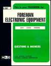 Foreman (Electronic Equipment), (0837320321), Jack Rudman, Textbooks 