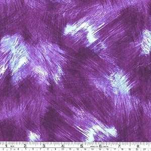  45 Wide Space Odyssey Cosmic Purple/Blue Fabric By The 