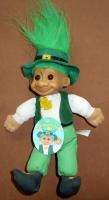 RUSS 8 LEPRECHAUN TROLL SOFT BODY DOLL GREAT CONDITION WITH TAG 