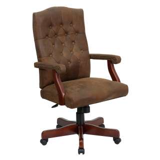 Bomber Brown Classic Executive Chair  