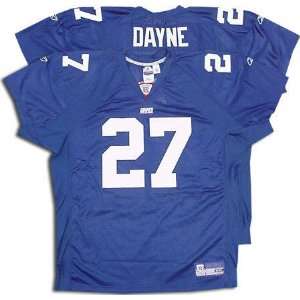  Ron Dayne Blue Reebok Authentic 2004 New York Giants 