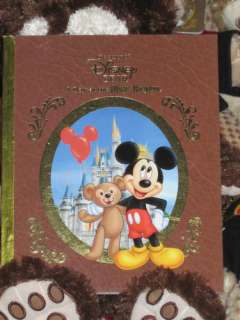 Mickey Mouse Disney Bear Hard Cover Book Rare Retired Pre Duffy Magic 