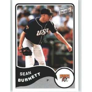  2003 Bazooka Minis #113 Sean Burnett   Pittsburgh Pirates 