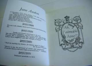 JANE + Cassandra AUSTEN The History of England chapbook  
