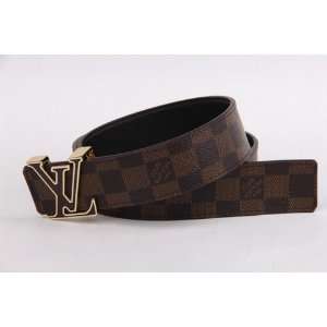  Luxury Fashion New Lv Louis Vuitton 2 Brown Belt Buckle 