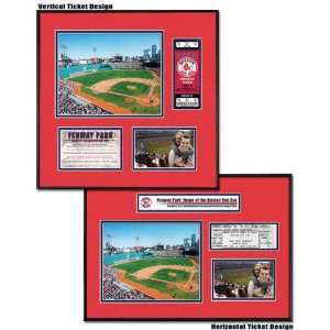    Boston Red Sox   Fenway Park   Ticket Frame
