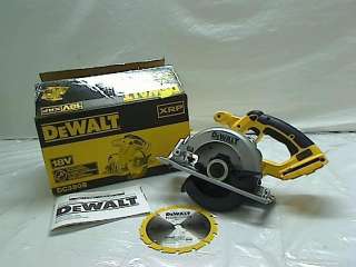 DEWALT Bare Tool DC390B 6 1/2 Inch 18 Volt Cordless Circular Saw 