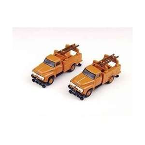   Mini Metals) 54 Ford(R) F 350(R) Utility Truck Omaha Orange 2 Pack