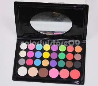 NEW 30 Color Pro Eye Shadow&Blush Mix Shimmer Palette  