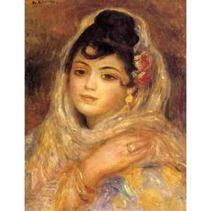  Reproduction   Pierre Auguste Renoir   32 x 42 inches   Algerian Woman
