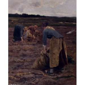   Camille Delpy   32 x 40 inches   The Potato Gatherers