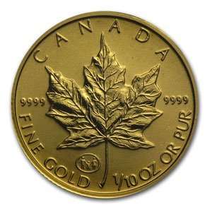 1997 1/10 oz Family Privy Gold Canadian Maple Leaf  