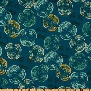  44 Wide Woodland Water Waves Marine Fabric By The Yard 