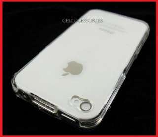 FOR VERIZON SPRINT AT&T IPHONE 4S 4G CRYSTAL CLEAR HARD COVER CASE 