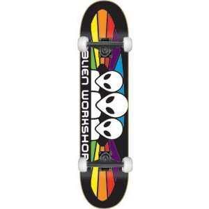 Alien Workshop Spectrum XL Complete Skateboard   8.25 Black w/Thunders