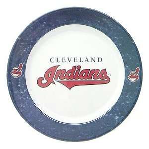    Cleveland Indians 4 Piece Dinner Plate Set