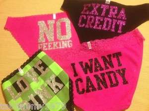 NWT* Victorias Secret Pink low rise Bikini XS, S, M Fast Shipping 