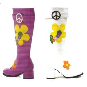 Flower Peace Gogo Boots