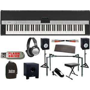  Yamaha CP5 88 Key Stage Piano COMPLETE STUDIO BUNDLE with 